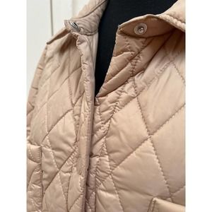 Quilted Puffer Lining Coat Oversized